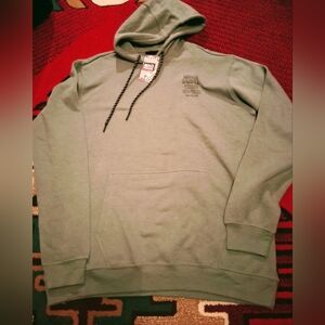 MAD Pelican Mens Hooded Sweatshirt, Hoodie Geeen, Sz M,   MSRP $34.99